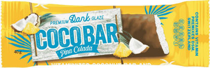 Фото Витаминизированный кокосовый батончик Coco Bar (Коко Бар) с ароматом Pina colada в шоколадной глазури 40 г №12
